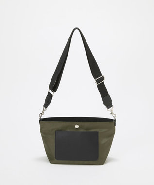 TOPKAPI 【Breath TOPKAPI sis】【WEB限定】ナイロン レザーポケット ミニ ショルダーバッグ 軽量 / CALM カーム　