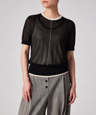 Paul Smith シアーレイヤード 半袖ニット