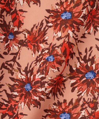 UNFILO MENS TORO TORO イージー ワイドパンツ [24年春夏商品] 花柄赤