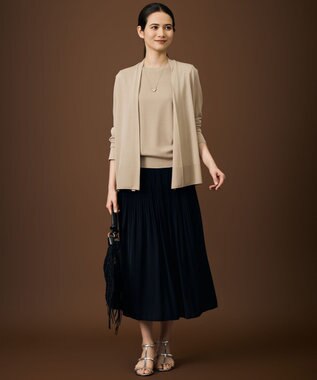 自由区 【昨年大好評・新色追加】ファンクショナル カーディガン サンドベージュ