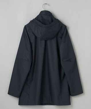 GOTAIRIKU 25年新作/3シーズン対応【仕事で着用可】メランジカルゼ フーデッドブルゾン_無地 ネイビー系