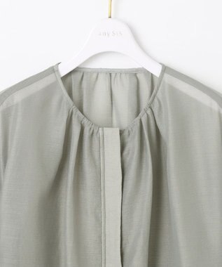 ANY SIS 【洗える】ドルマンシアー ブルゾン ライトカーキ