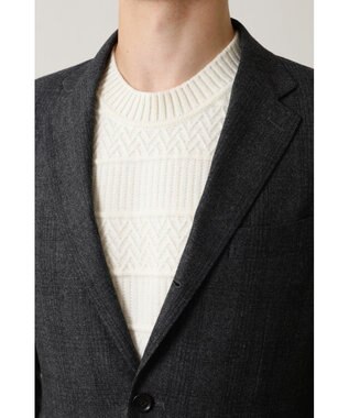 DAKS ウールストレッチジャケット グレー