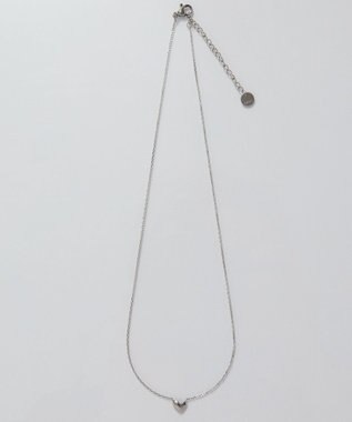 Phoebe 【金属アレルギー対応】スリークハートネックレス　シルバー/サージカルステンレス シルバー