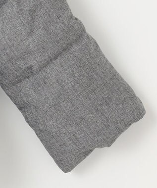 組曲 KIDS 【110-140㎝】ウールライク ダウンコート ライトグレー系