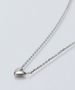 Phoebe 【金属アレルギー対応】スリークハートネックレス　シルバー/サージカルステンレス シルバー