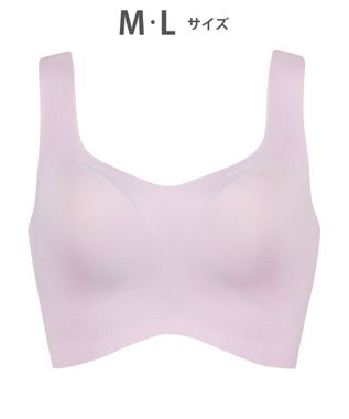 Wing ノンワイヤーブラ 【フィットトップ】 よく伸びて快適フィット 身生地部は吸汗速乾 MB1010 ウイング／ワコール ピンク