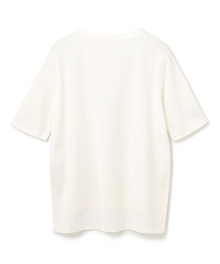 GRACE CONTINENTAL ロゴミラノリブトップ ホワイト