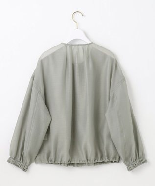 ANY SIS 【洗える】ドルマンシアー ブルゾン ライトカーキ