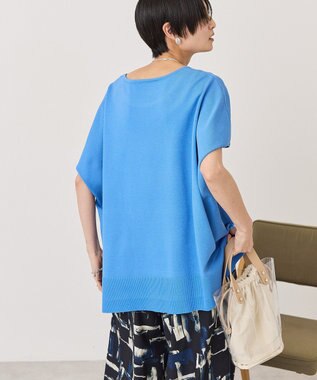 AMERICAN HOLIC ウォッシャブル デイリーニットプルオーバー Blue