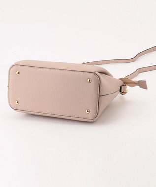 LA BAGAGERIE 【MONICA】リボンハンドルバッグ アイボリー