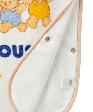 MIKI HOUSE HOT BISCUITS 【ミキハウス】 コットンスリーパー アイボリー