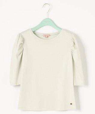 TOCCA 【洗える！】SOLEIL ボリューム袖トップス グリーン系