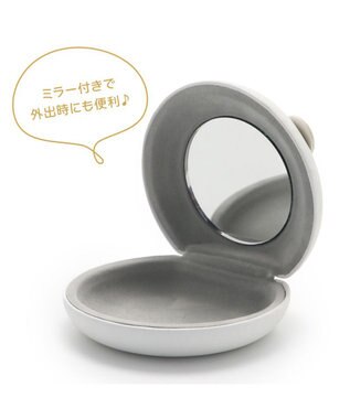 Mother garden しろたん アクセサリーケース 白~オフホワイト