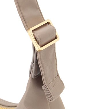 23区 【撥水加工/Oggi3月号掲載】ナイロン ショルダーバッグ ベージュ系