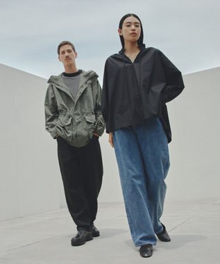 UNFILO MENS 【男女兼用】ユーティリティ マルチポケット マウンテンパーカー [24年秋冬商品] カーキ