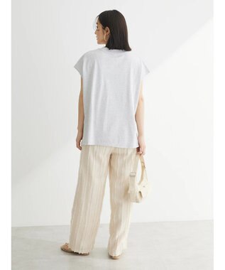 Green Parks ■別注ＲＵＳＳＥＬＬ　ＡＴＨＬＥＴＩＣ　ワイドフレンチＴ Gray Mixture