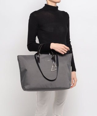 LANVIN en Bleu マルク 2wayトートバッグ（大） ダークグレー