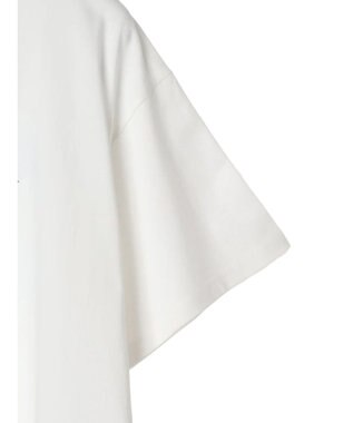 earth music&ecology アソートロゴプリントＴ Off White