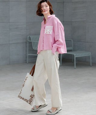 23区 スポーツ サンダル アイボリー系