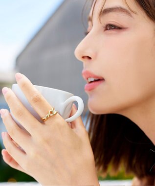 Tiaclasse ノットリング ゴールド