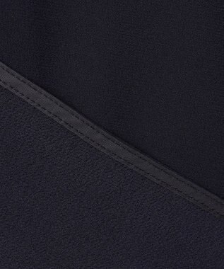 BEIGE， 【ご好評につき追加生産決定・洗える】FLEUR / スタンドカラープルオーバーブラウス Navy