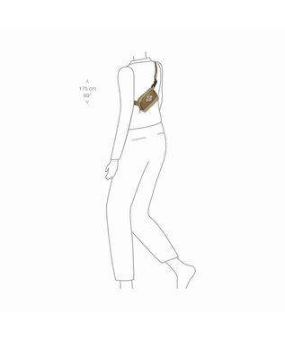 ACE BAGS & LUGGAGE  BRIC'S×REPLAY X-COLLECTION  ウエストバッグ 89281 JXC45780 ブリックス サンウッド