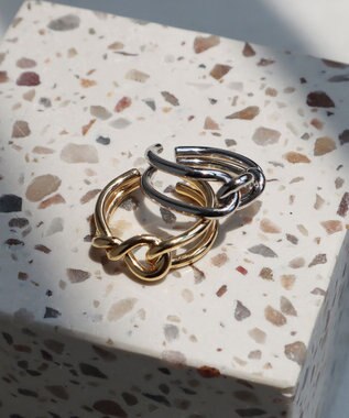 Tiaclasse ノットリング ゴールド