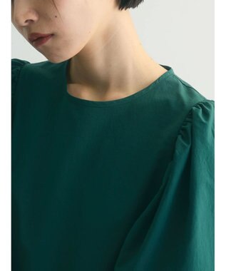 Green Parks armonia.ボリュームギャザーワンピース Green