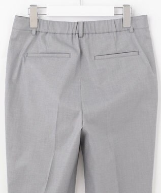 J.PRESS LADIES 【洗える・撥水・防汚】コットンFITTYシャーク テーパード パンツ ライトグレー系