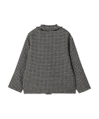 Green Parks ・ＥＬＥＮＣＡＲＥ　ＤＵＥ　ツィードノーカラージャケット Black