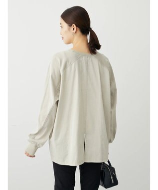 Green Parks ピグメントドッキングチュニック Beige