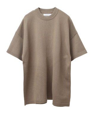 Green Parks ・ＡＮＤＳＥＡＲＣＨ　ニット５分袖プルオーバー Khaki