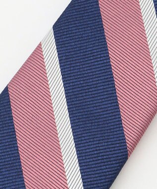J.PRESS MEN 【STRUCTURE MIX COLLECTION】レジメンタル  ネクタイ ピンク系2