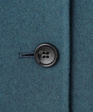 23区 L 【VERY掲載】MANTECOPure リバー ステンカラーコート ティールグリーン系