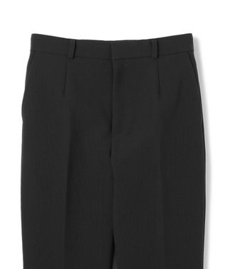 BEIGE， 【洗える】WINDSOR / ストレートアンクルパンツ Black