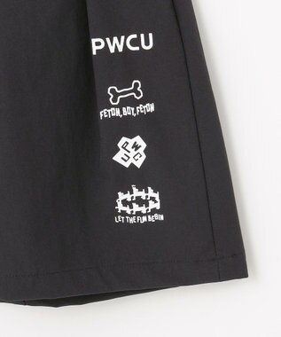 PW CIRCULUS 【WOMEN】カーゴ プリーツスカート ゴルフウェア レディース ブラック系