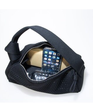 UNBILLION カカトゥ kakatoo / ソフトメッシュキューブバッグ ブラック