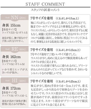 Tiaclasse 【洗える・新色追加】パフスリーブプリーツワンピース ネイビー