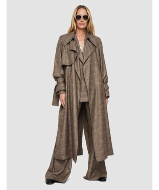 JOSEPH ウールバンブー　ロングコート Escargot Mel