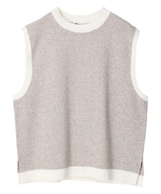 CRAFT STANDARD BOUTIQUE リンクス編みニットベスト Ivory