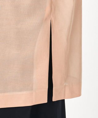 23区 【GOLD LABEL】コットンオーガンジー シアー ジレ ピンク系