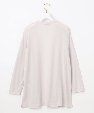 ANY SIS 【洗える】サラサラ着流し カーディガン ローズグレー