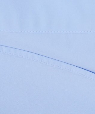 UNFILO FINE MOVE バンドカラーシャツ サックス