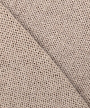 BEIGE， 【洗える】LEADER / フェイクレザーポケットオーバーサイズカーディガン Taupe