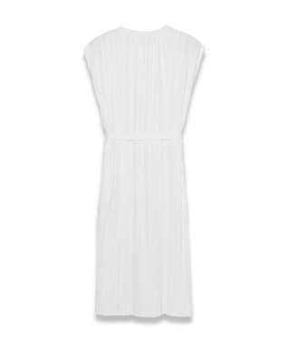 JOSEPH 【洗える】プリーテッドジャージー　ノースリーブドレス Ivory