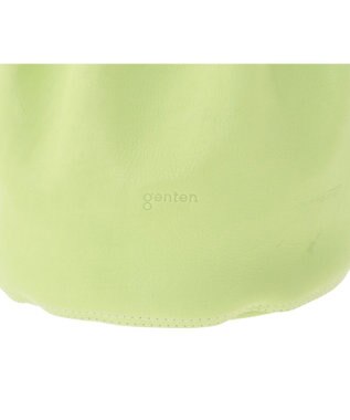 genten フルーツマーケット サステナブル巾着 キミドリ