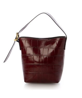 UNBILLION カシュカシュ cachechche / クロコ型押し2wayミニショルダー