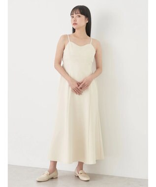 earth music&ecology ＳＥＴ２点ボレロ＋キャミワンピース Ivory