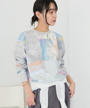 CRAFT STANDARD BOUTIQUE アートライクプリントロンTee Multi